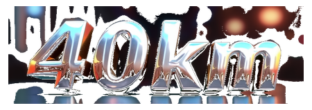 40km logo